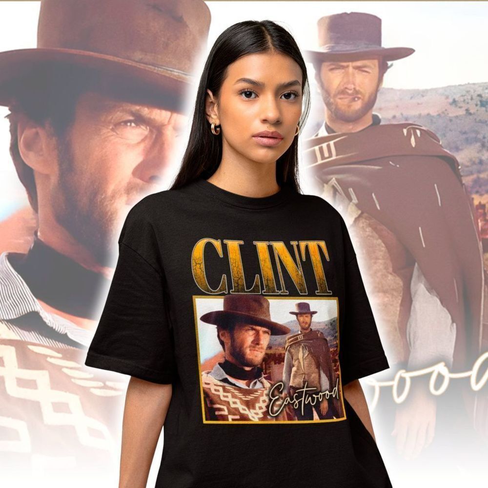 Clint Eastwood Western Film Legend Graphic Unisex T-Shirt